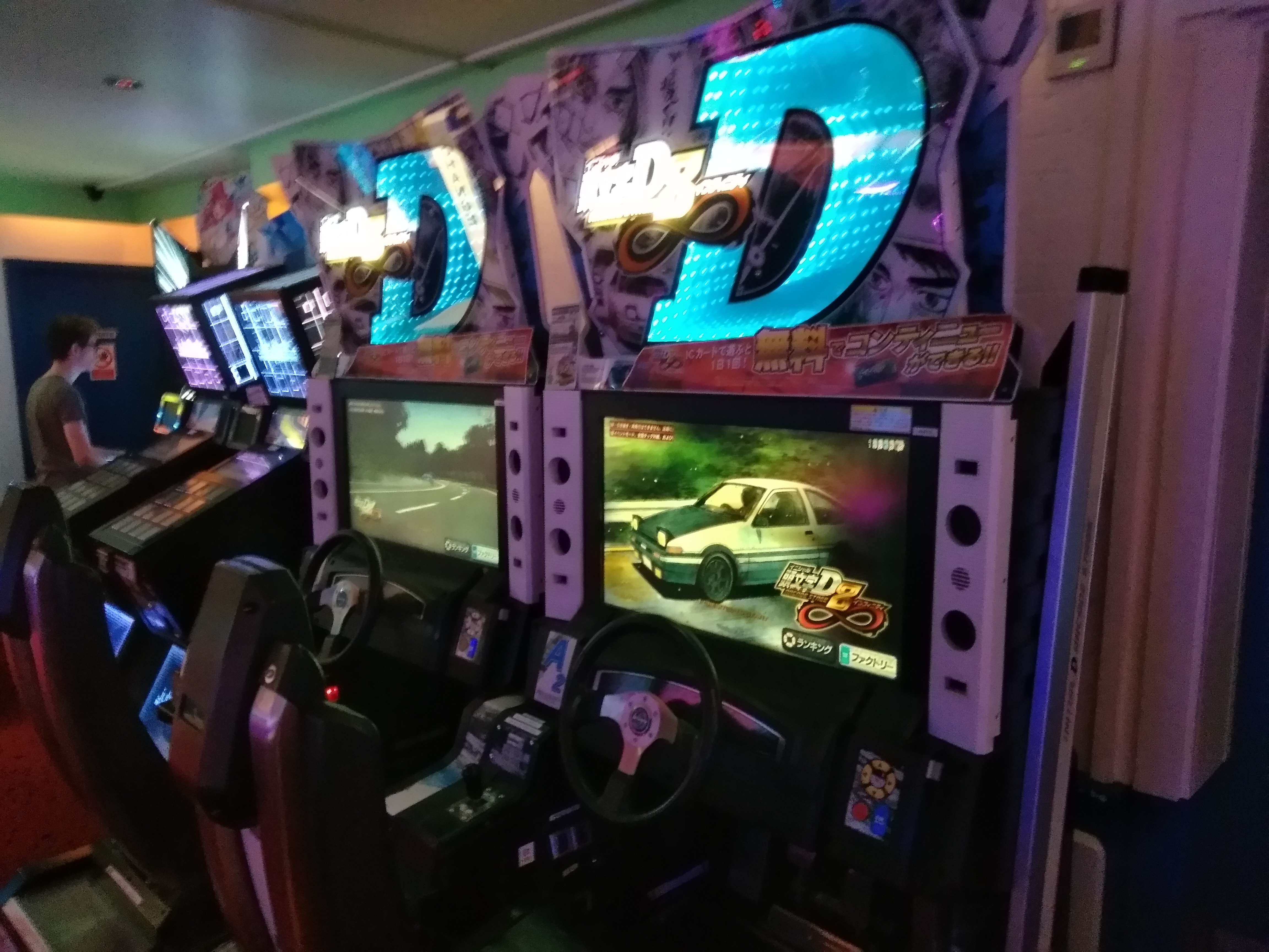 Photo of Initial D Arcade Stage 8 cabinets